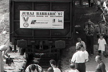 Rok 1997: Svetový rekord Juraja Barbariča