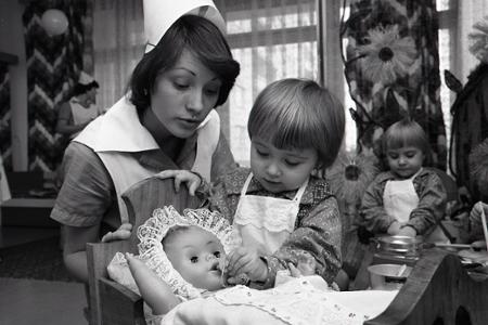 Rok 1979: Inštruktážne jasle pre študentov zdravotných škôl
