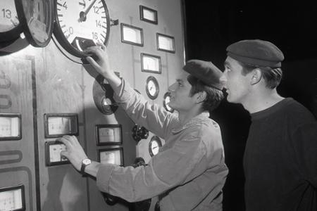 Rok 1963:V Novákoch vychovávajú kádre pre elektrárenské prevádzky